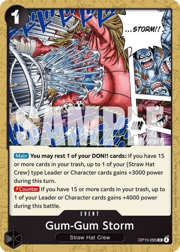 Gum-Gum Storm - One Piece Card Game - MoxLand