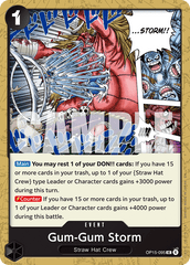 Gum-Gum Storm - One Piece Card Game - MoxLand
