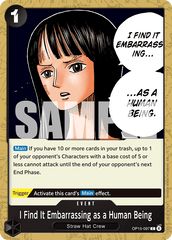 I Find It Embarrassing as a Human Being - One Piece Card Game - MoxLand