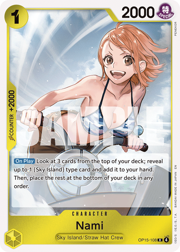 Nami - One Piece Card Game - MoxLand