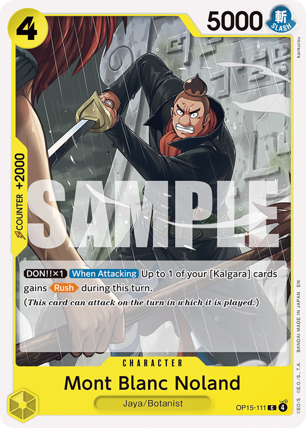 Mont Blanc Noland - One Piece Card Game - MoxLand