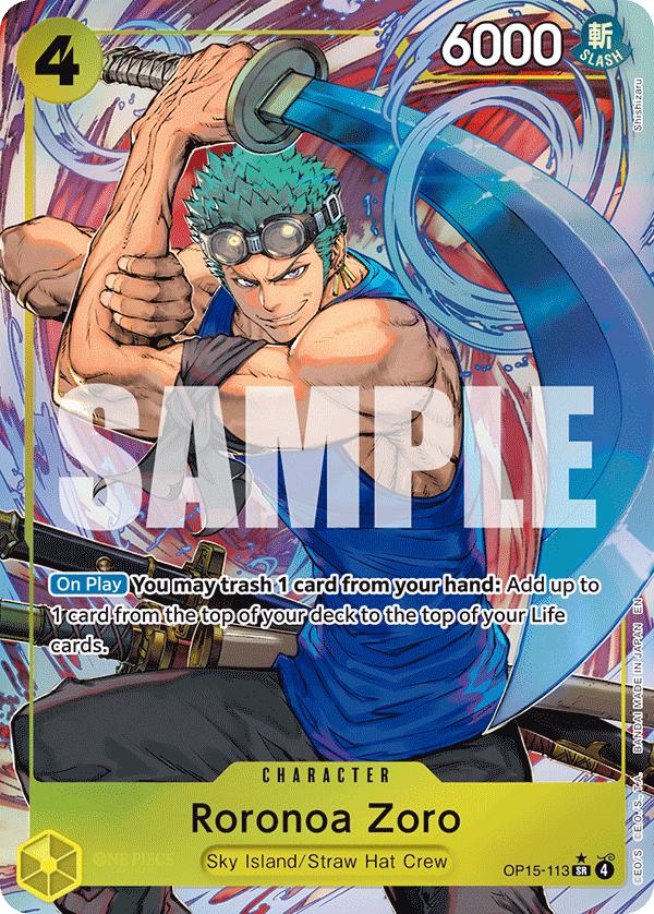 Roronoa Zoro - One Piece Card Game - MoxLand