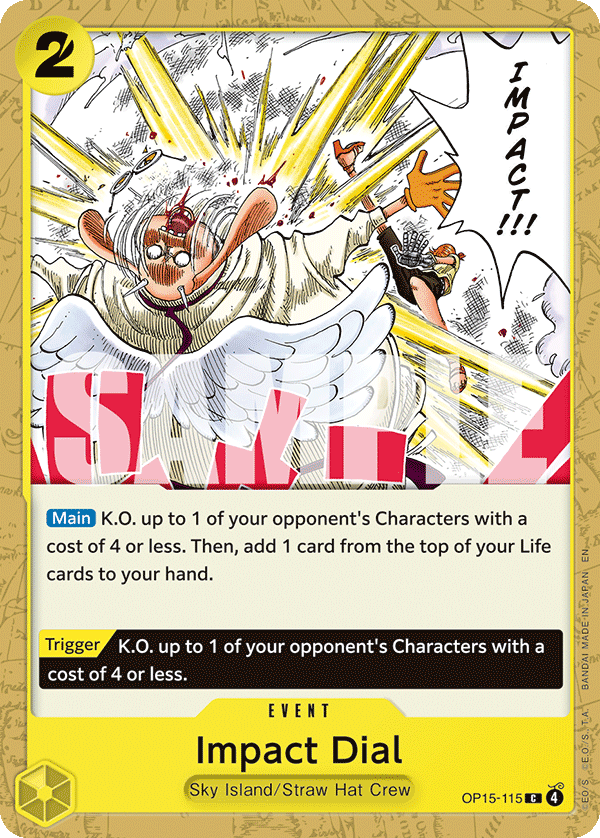 Impact Dial - One Piece Card Game - MoxLand