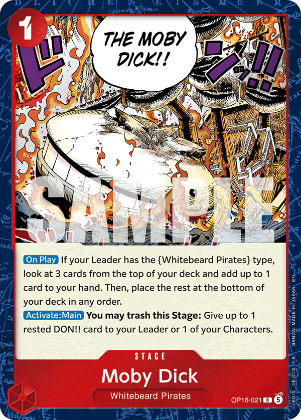 Moby Dick - One Piece Card Game - MoxLand