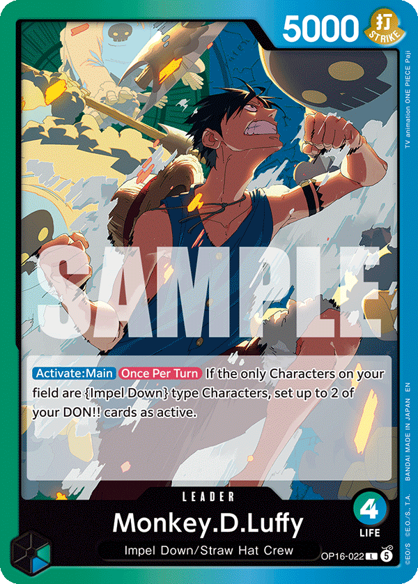 Monkey.D.Luffy - One Piece Card Game - MoxLand