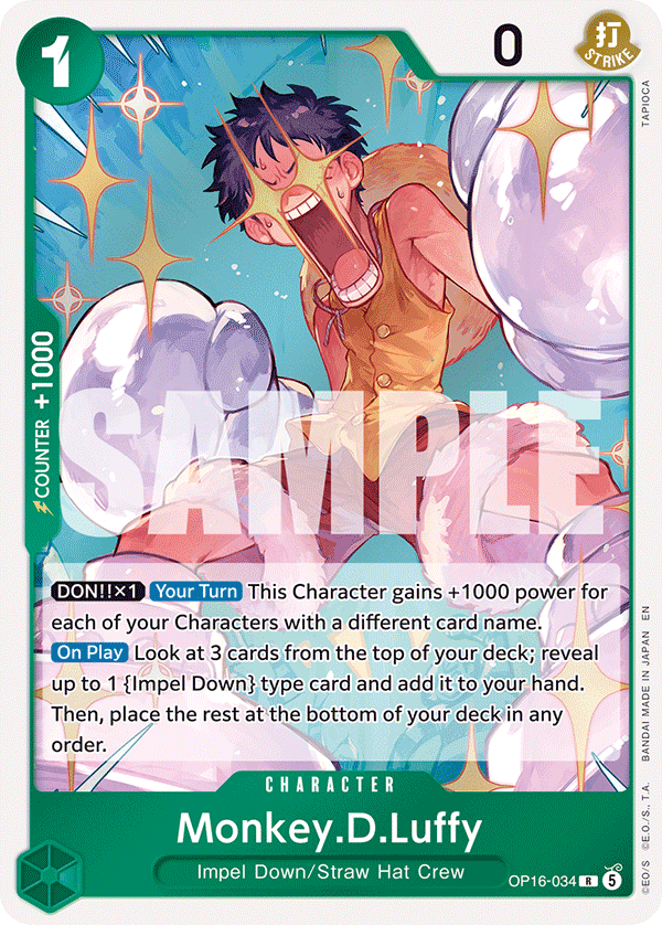 Monkey.D.Luffy - One Piece Card Game - MoxLand