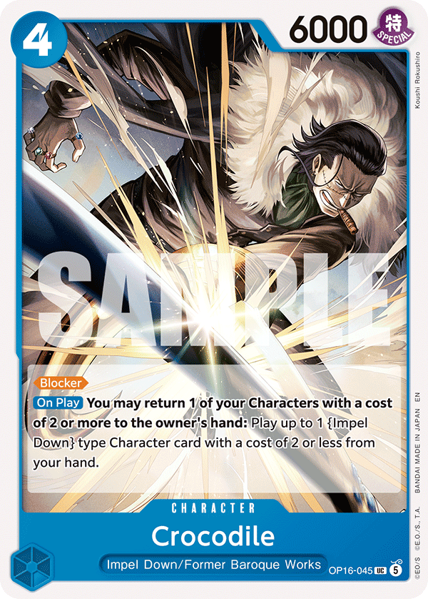 Crocodile - One Piece Card Game - MoxLand