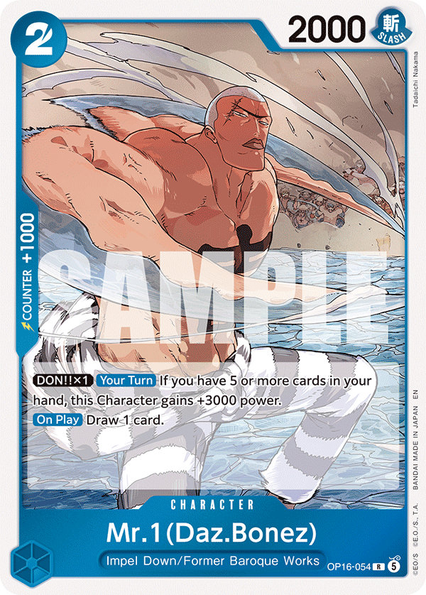 Mr.1(Daz.Bonez) - One Piece Card Game - MoxLand
