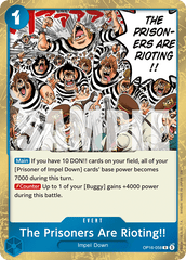 The Prisoners Are Rioting!! - One Piece Card Game - MoxLand