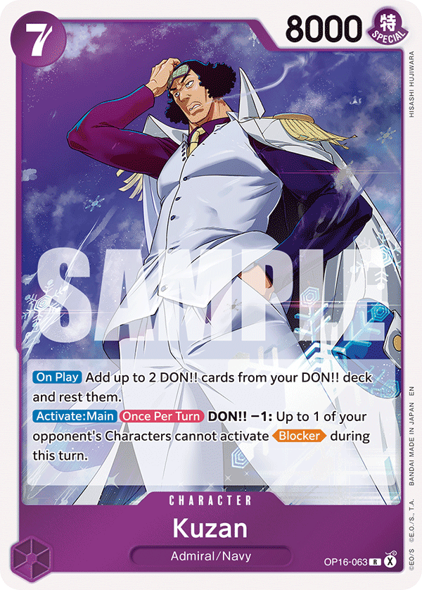 Kuzan - One Piece Card Game - MoxLand
