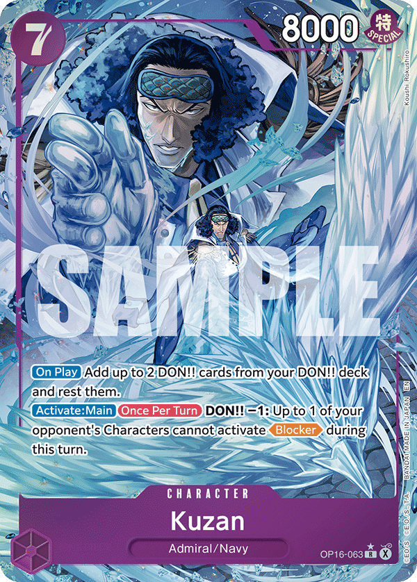 Kuzan - One Piece Card Game - MoxLand