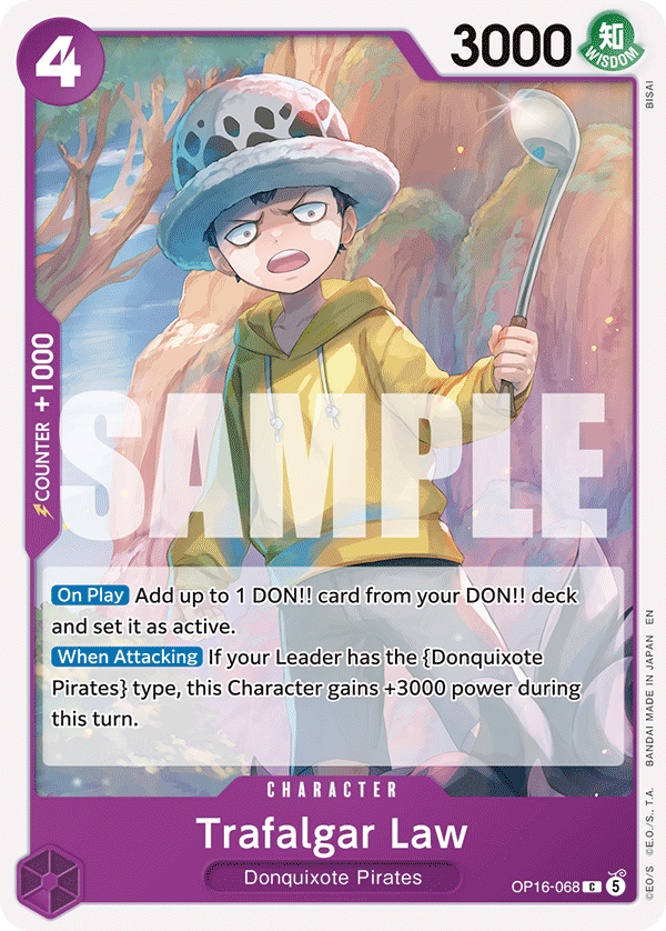 Trafalgar Law - One Piece Card Game - MoxLand