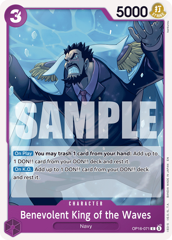 Benevolent King of the Waves - One Piece Card Game - MoxLand