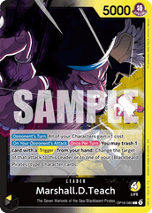 Marshall.D.Teach - One Piece Card Game - MoxLand