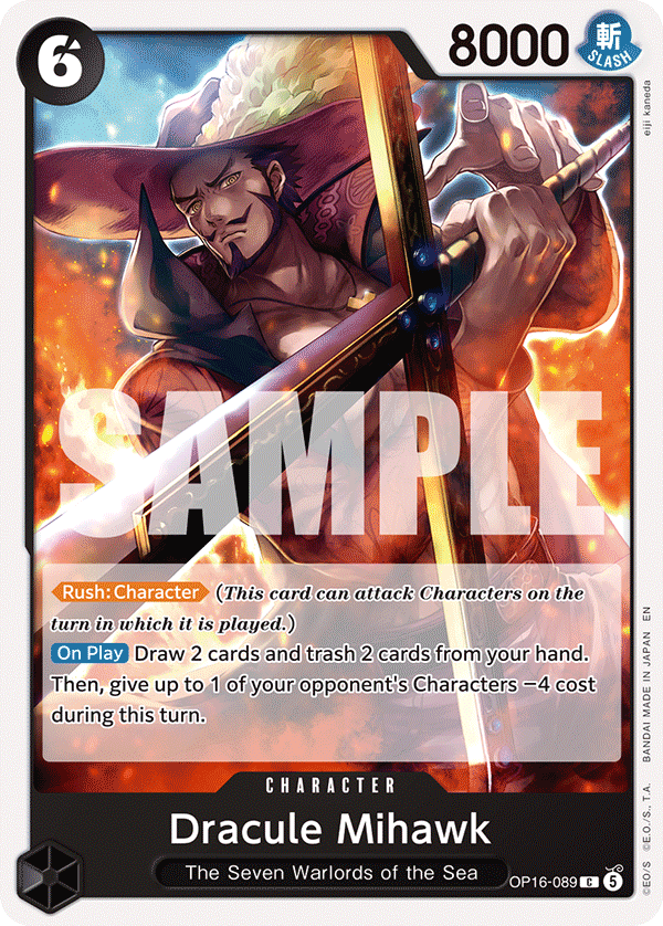 Dracule Mihawk - One Piece Card Game - MoxLand