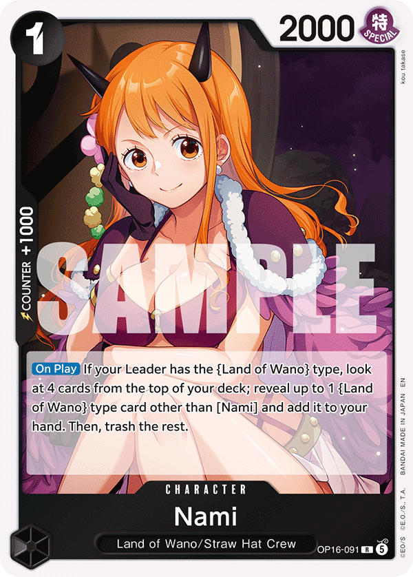 Nami - One Piece Card Game - MoxLand