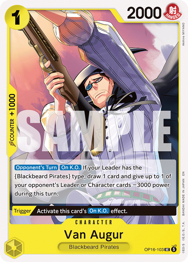 Van Augur - One Piece Card Game - MoxLand