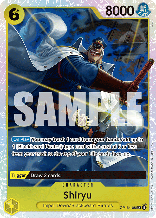 Shiryu - One Piece Card Game - MoxLand