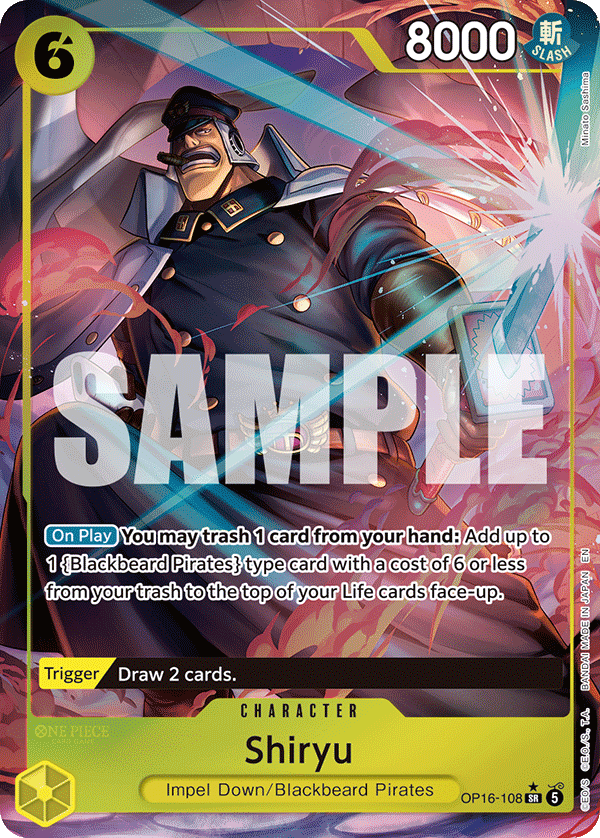 Shiryu - One Piece Card Game - MoxLand