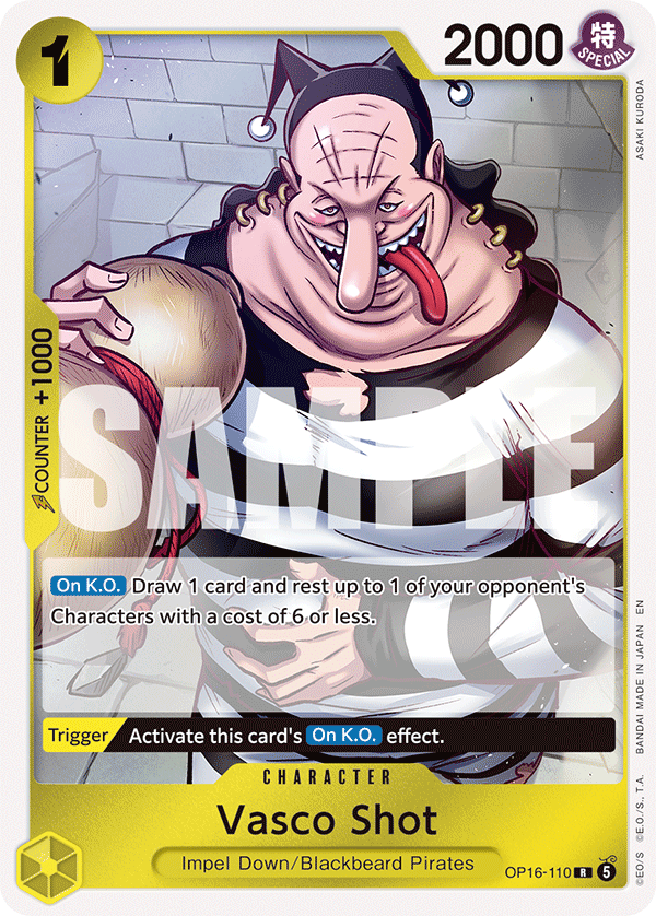 Vasco Shot - One Piece Card Game - MoxLand