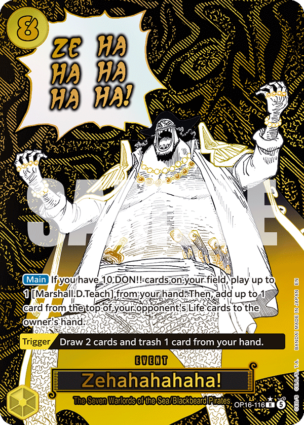 Zehahahahaha! - One Piece Card Game - MoxLand