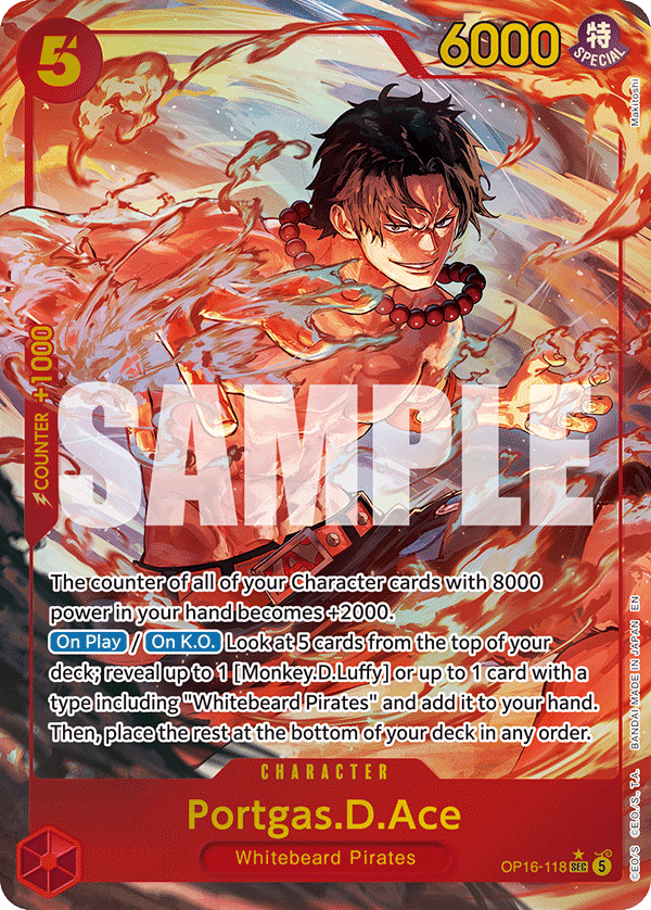Portgas.D.Ace - One Piece Card Game - MoxLand