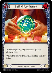 Sigil of Forethought (Blue) - Flesh and Blood TCG - MoxLand