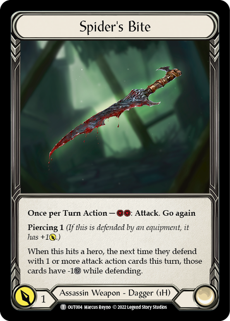 Spider's Bite - Flesh and Blood TCG - MoxLand