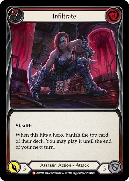 Infiltrate (Red) - Flesh and Blood TCG - MoxLand