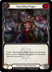 Spreading Plague (Yellow) - Flesh and Blood TCG - MoxLand