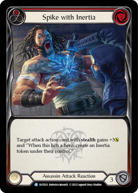 Spike with Inertia (Red) - Flesh and Blood TCG - MoxLand