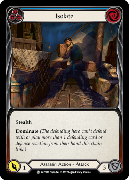 Isolate (Blue) - Flesh and Blood TCG - MoxLand