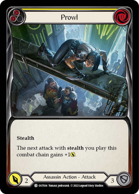 Prowl (Yellow) - Flesh and Blood TCG - MoxLand