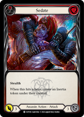 Sedate (Red) - Flesh and Blood TCG - MoxLand