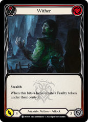 Wither (Red) - Flesh and Blood TCG - MoxLand