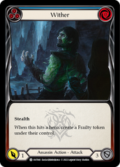Wither (Blue) - Flesh and Blood TCG - MoxLand