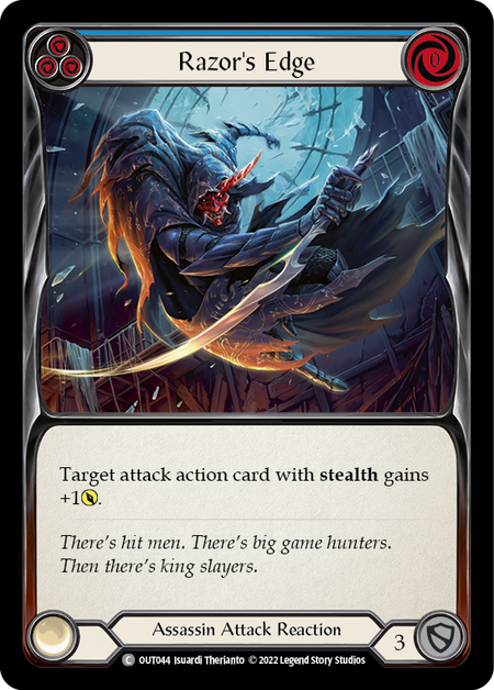 Razor's Edge (Blue) - Flesh and Blood TCG - MoxLand