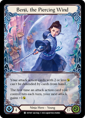 Benji, the Piercing Wind - Flesh and Blood TCG - MoxLand