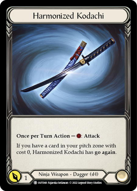 Harmonized Kodachi - Flesh and Blood TCG - MoxLand