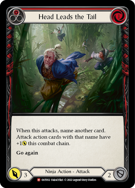 Head Leads the Tail (Red) - Flesh and Blood TCG - MoxLand