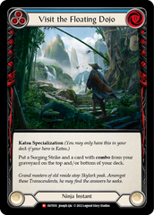 Visit the Floating Dojo (Blue) - Flesh and Blood TCG - MoxLand
