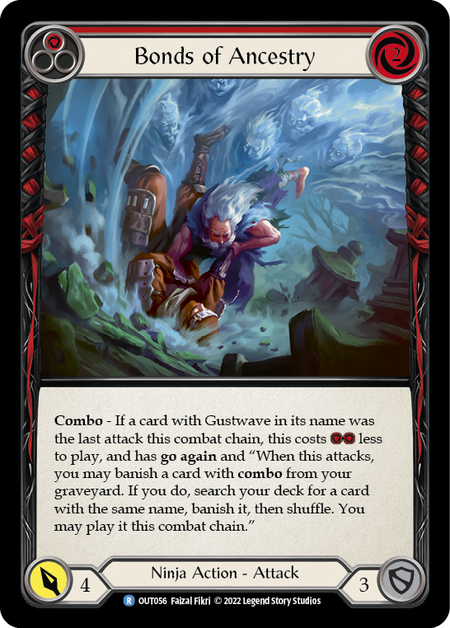 Bonds of Ancestry (Red) - Flesh and Blood TCG - MoxLand