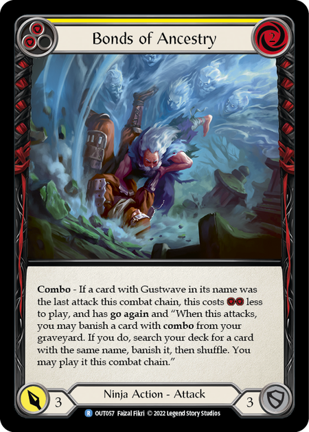 Bonds of Ancestry (Yellow) - Flesh and Blood TCG - MoxLand