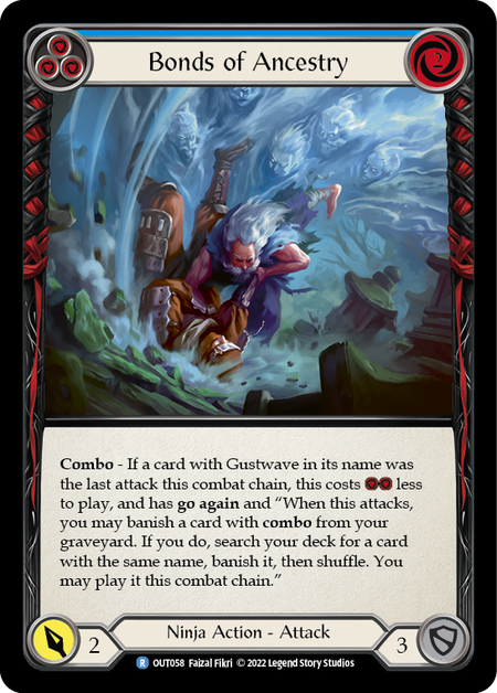 Bonds of Ancestry (Blue) - Flesh and Blood TCG - MoxLand