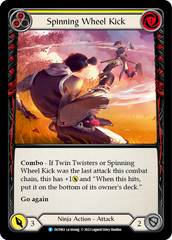 Spinning Wheel Kick (Yellow) - Flesh and Blood TCG - MoxLand