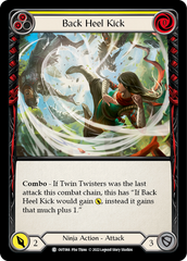 Back Heel Kick (Yellow) - Flesh and Blood TCG - MoxLand