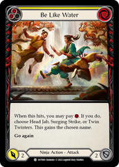 Be Like Water (Yellow) - Flesh and Blood TCG - MoxLand