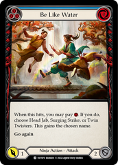 Be Like Water (Blue) - Flesh and Blood TCG - MoxLand