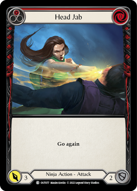 Head Jab (Red) - Flesh and Blood TCG - MoxLand