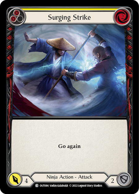 Surging Strike (Yellow) - Flesh and Blood TCG - MoxLand